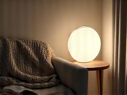 SAD Lampe in einem gemütlichen Raum