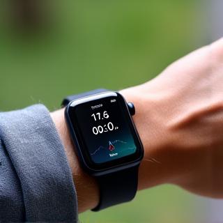 Smartwatch mit Herzfrequenz-Tracking